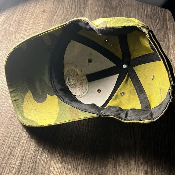 USMC Men’s Badge Adjustable 6Panel Hat Color Camo - Picture 4 of 4